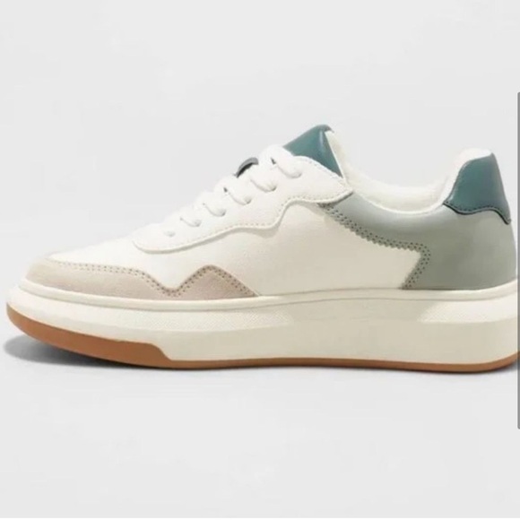 Universal Thread Memory Foam Sports Sneakers, Turquoise, Green size 7 - Picture 2 of 5